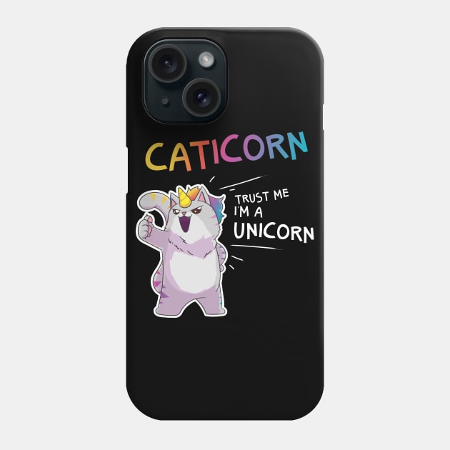 Meowgical Caticorn T Shirt| Kittycorn Shirt Phone Case by GigibeanCreations