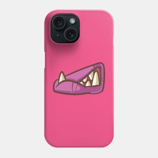 Monster mouth illustration Phone Case