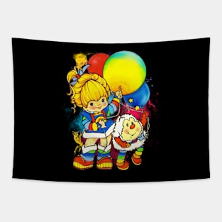 Graphic Photo Rainbow Kids Tapestry