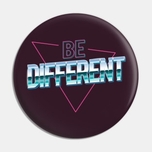 Be Different Pin