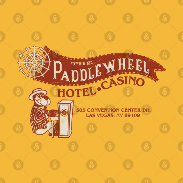 Vintage the Paddle Wheel Casino Las Vegas by StudioPM71