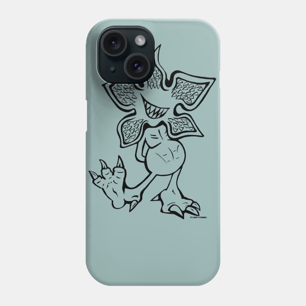 Upside Down Dizznee Land Mascot Phone Case by FanboyMuseum