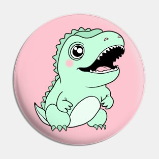 Pastel Baby Dinosaur Pin