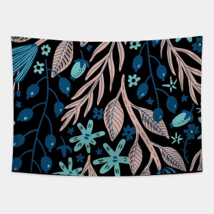 Floral Design Tapestry