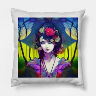 The Mysterious Mother -  Enhance creative Pillow