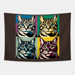 Tabby Pop Art - Cat Lovers Tapestry