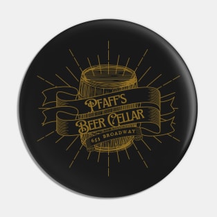 Pfaffs Beer Cellar Gold Print - Dickinson Series-Inspired Pin