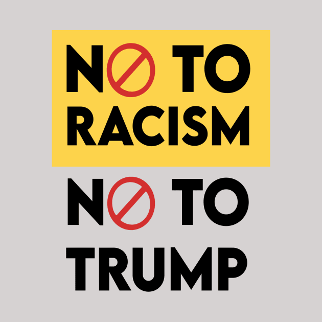 No to racism by DZCHIBA