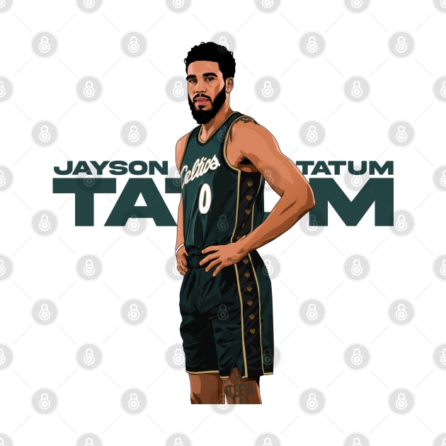 Jayson Tatum by origin illustrations