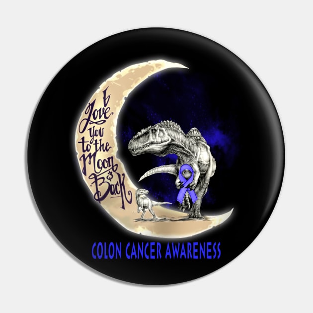 colon cancer dinosaur moon Pin by TeesCircle