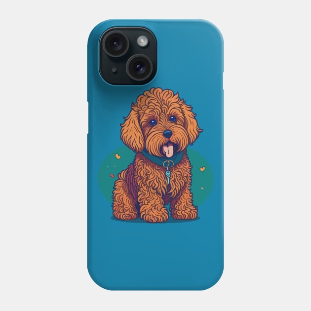 Goldendoodle Phone Case by SpriteGuy95