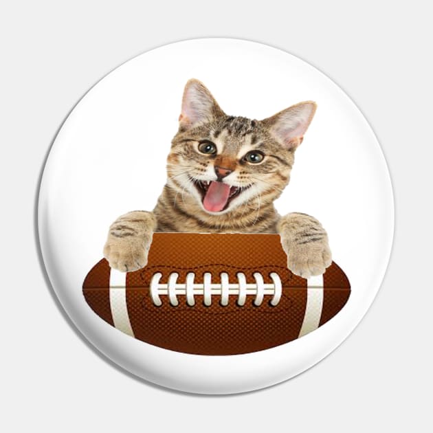 Cat football Pin by elmouden123