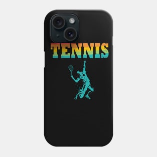 Tenis Vintage para jugadores de tenis felices | El tenis me hace feliz Phone Case