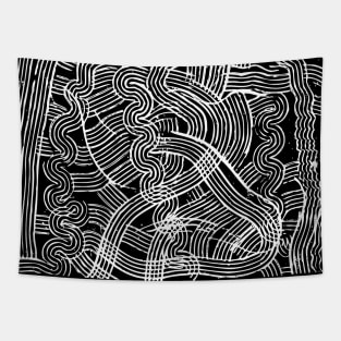 Fork Waves Tapestry