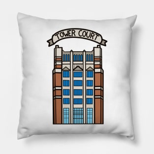 Tower Court Wellesley College Pillow