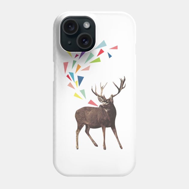 Singing Stag Phone Case by Cassia