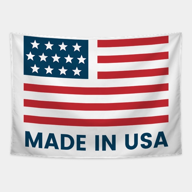 Made in USA Tapestry by white.ink