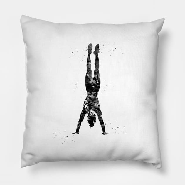 Handstand Pillow by erzebeth