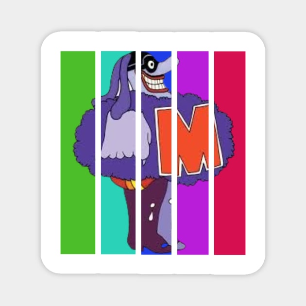 Max the Blue Meanie Magnet by Hashguild