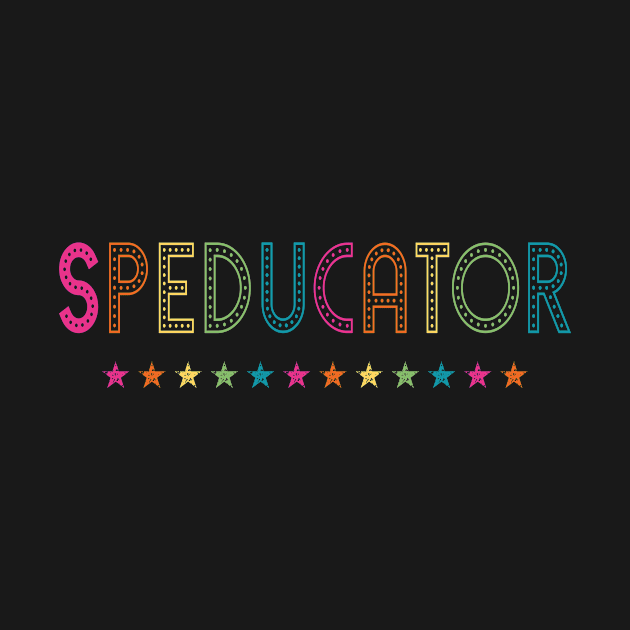 Speducator tee Special Education Teacher Sped Ed squad tee by Saad Store 