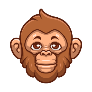 Monkey Cartoon T-Shirt