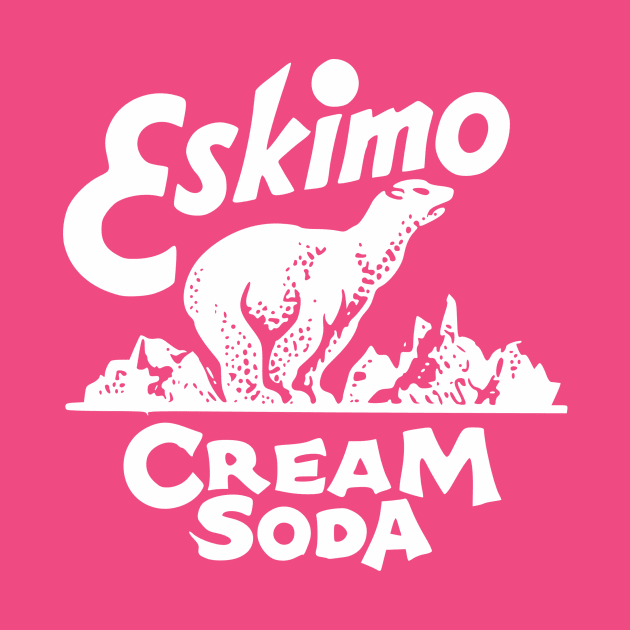 Vintage Soda Pop Bottlecap - Eskimo Cream Soda by Yesteeyear