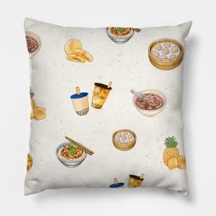 Taiwanese Food Pattern❤️ Pillow