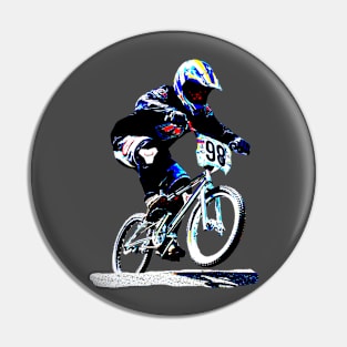 bmx rider Pin