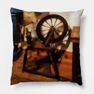 Small Spinning Wheel Pillow