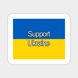 Pray Peace Save Ukraine Flag Magnet