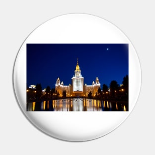 Night City University Pin