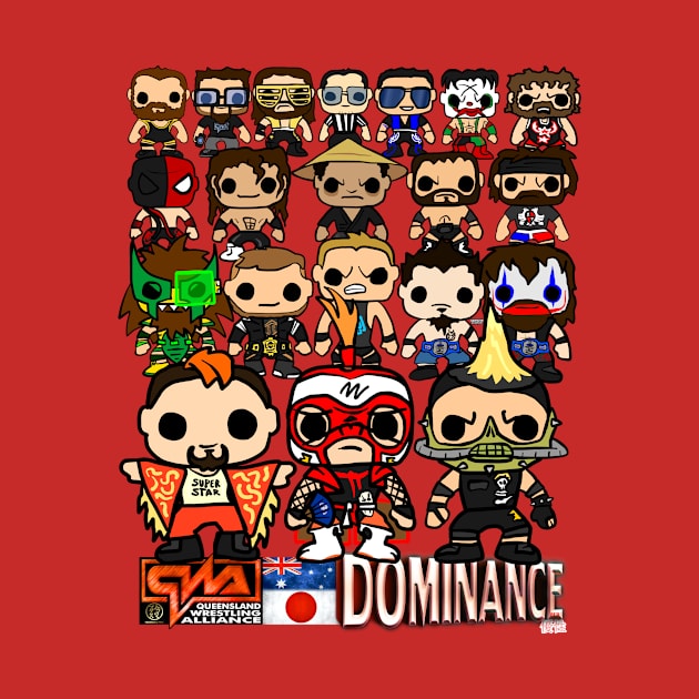 QWA Dominance 2018 Pop Vinyl by ChewfactorCreative