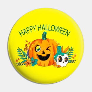 Happy Halloween Pin