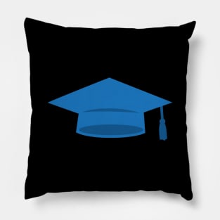 Party Black Graduation Cap Pillow