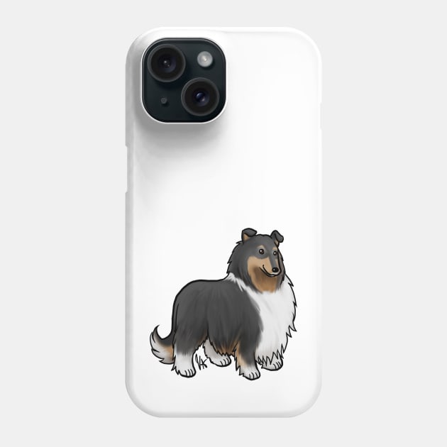Collie Phone Case Wallet - Rough Collie Phone Case Wallet - Rough