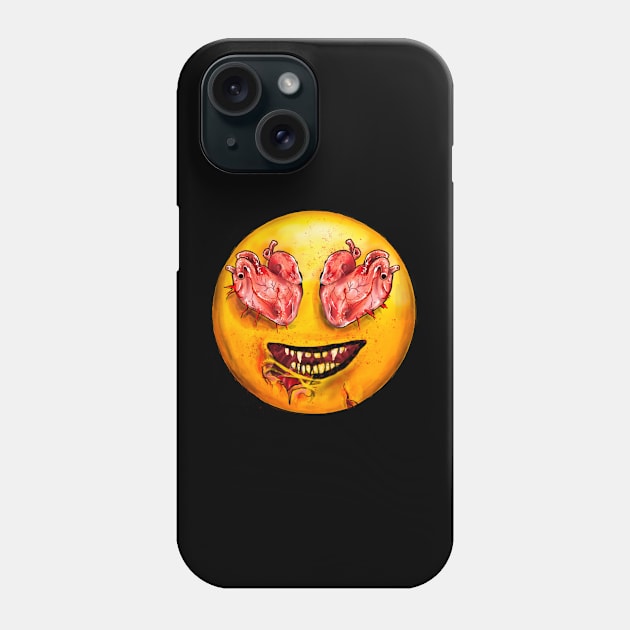 Love Hearth emoji Phone Case by AMOS_STUDIO