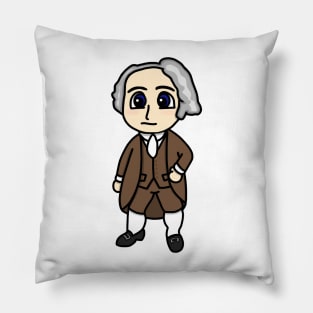 Chibi John Adams (Large Print) Pillow