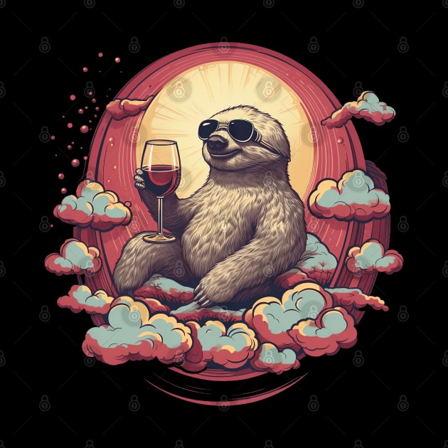 Sloth on Cloud Wine by origato