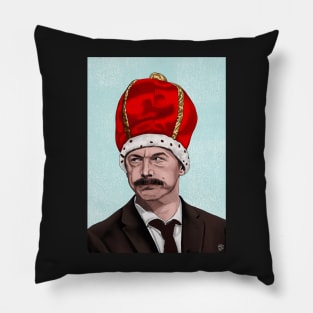 Mike Wozniak, I wonder what’s under the hat? Taskmaster Pillow