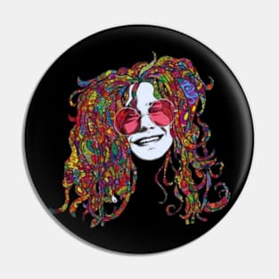 janis joplin bang 3 Pin