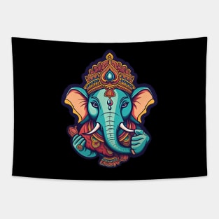 Ganesh Vector 3 Tapestry