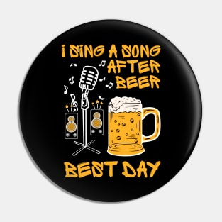 Beer and music Pin