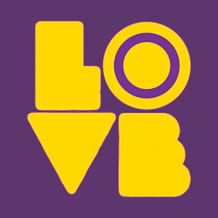 LOVE (Intersex Pride) T-Shirt