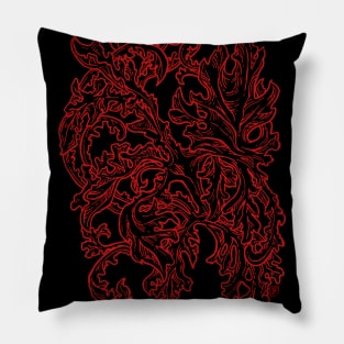 Floral Ornaments variation Pillow