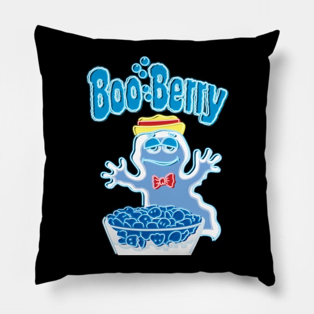 Boo Berry Pillow by AlanSchell76