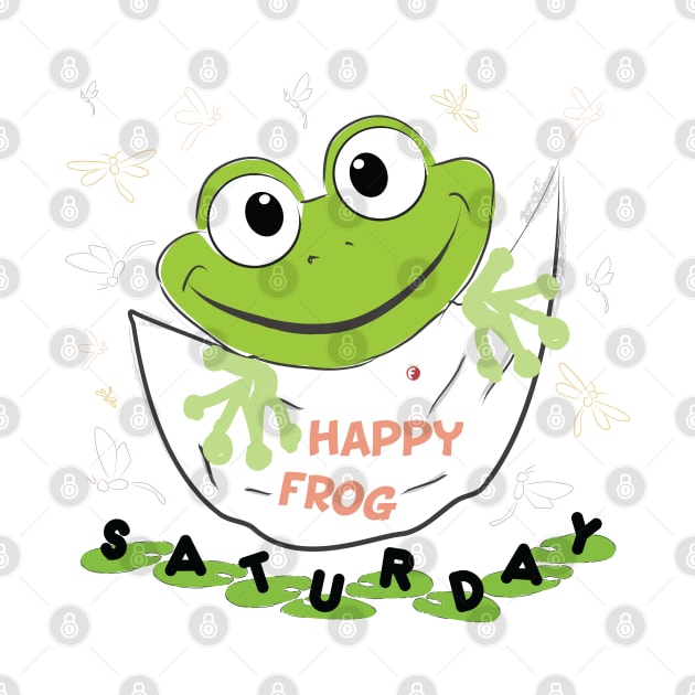 Happy Frog – teaches us how to jump where we want because it's Saturday by fraga-ro