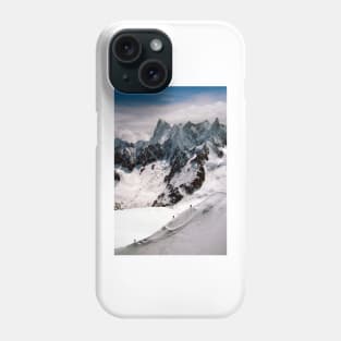 Chamonix Aiguille du Midi Mont Blanc Massif France Phone Case