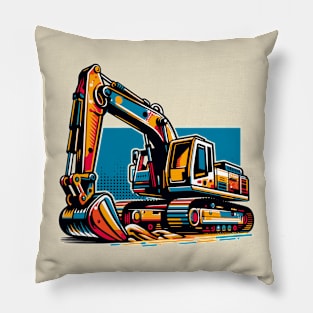 Excavator Pillow