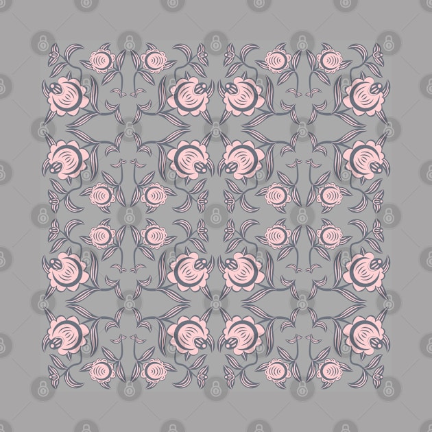 Pink damask by Eskimos