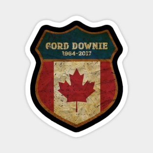 vintage classic story gord downie 1964-2017 canadian Magnet